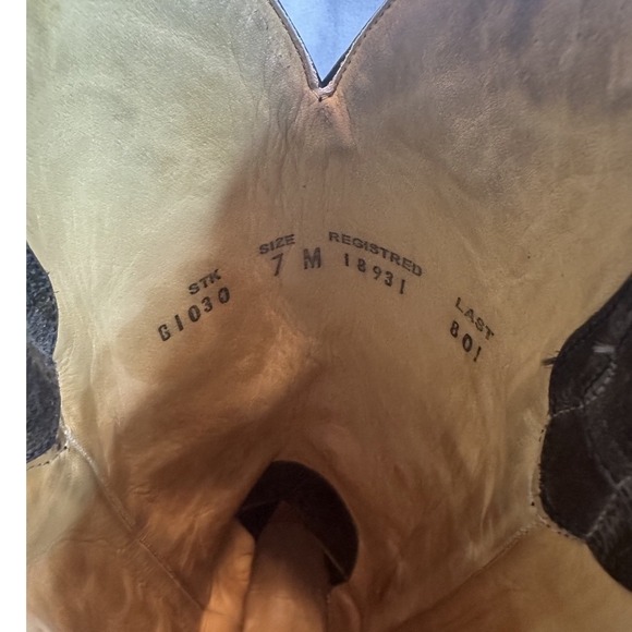 Corral Collector Silver Studded Cowgirl Western Boots Women's 7 M Leather - Picture 8 of 11